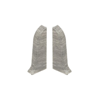 Butées aveugles gauche et droite pour plinthe PVC 59 mm