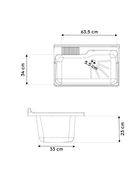 Meuble buanderie double porte avec vasque 80x50 Meuble buanderie double porte avec vasque 80x50