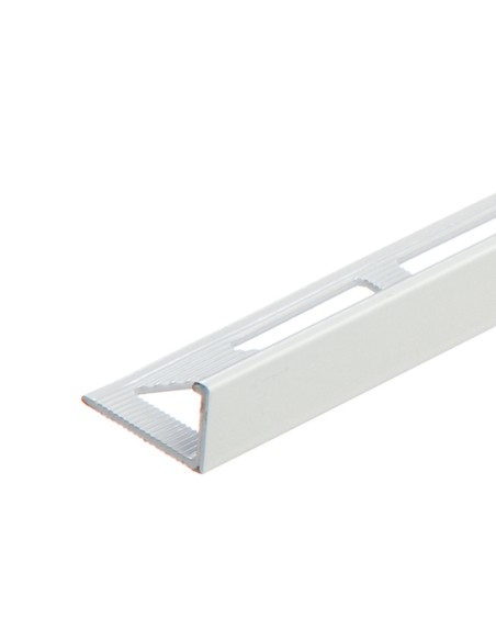 Profilé de finition en aluminium pour carrelage angle droit 10 mm longueur 2,5 m