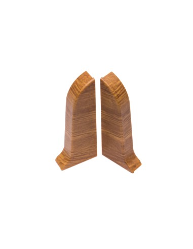 Butées aveugles gauche et droite pour plinthe PVC 59 mm