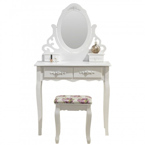 Magnifique coiffeuse miroir et siège table de maquillage