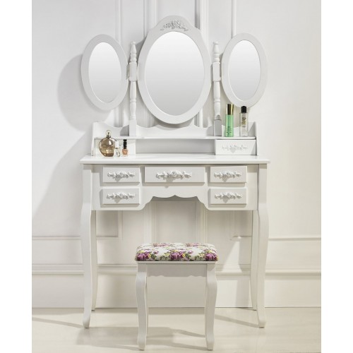 Très jolie coiffeuse table de maquillage