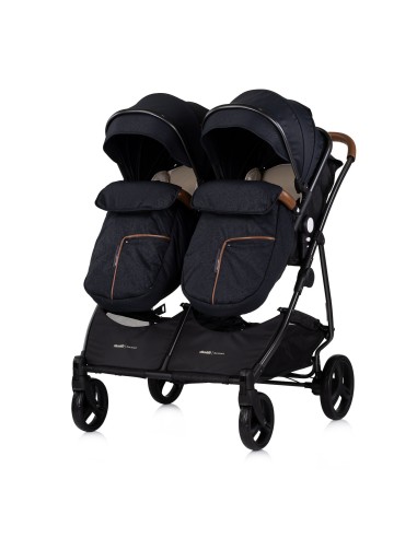 Poussette jumeaux ou enfants rapprochés avec ou sans siège auto