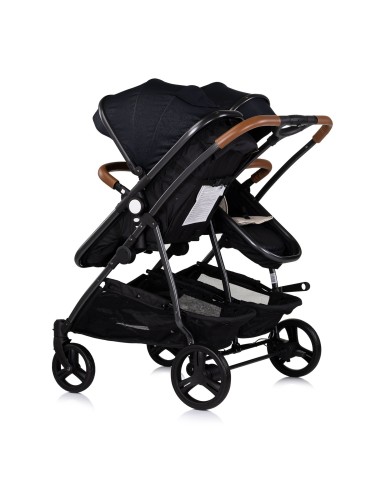 Poussette jumeaux ou enfants rapprochés avec ou sans siège auto