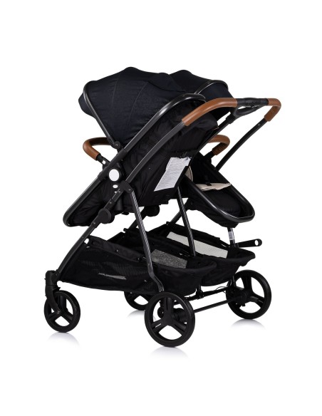 Poussette jumeaux ou enfants rapprochés avec ou sans siège auto