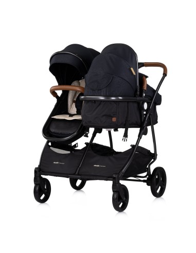 Poussette jumeaux ou enfants rapprochés avec ou sans siège auto