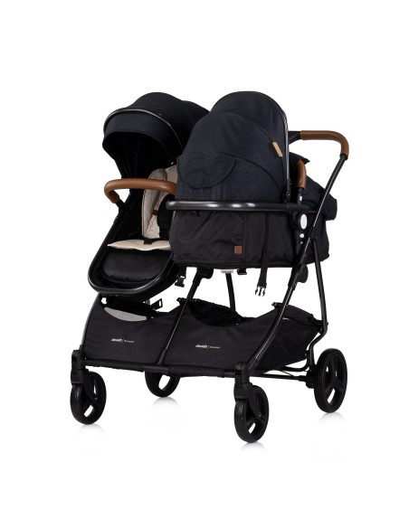 Poussette jumeaux ou enfants rapprochés avec ou sans siège auto