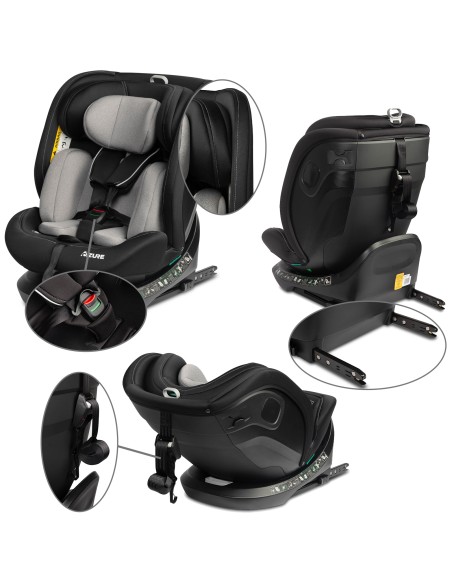 Siège auto AZURE i-Size 360° Isofix 40 à 150 cm inclinable
