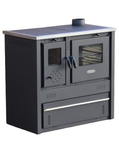 CELIMIKA ECO Cuisinière à bois A+ 10 kW poêle à bois avec four