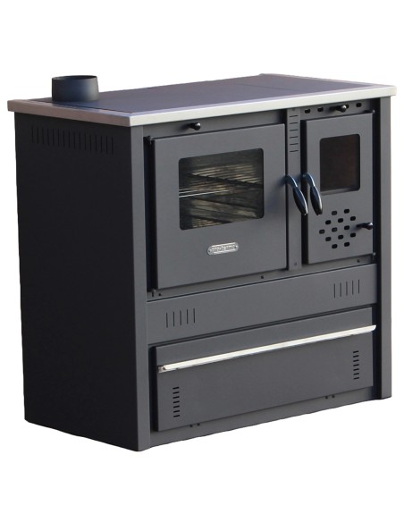 CELIMIKA ECO Cuisinière à bois A+ 10 kW poêle à bois avec four