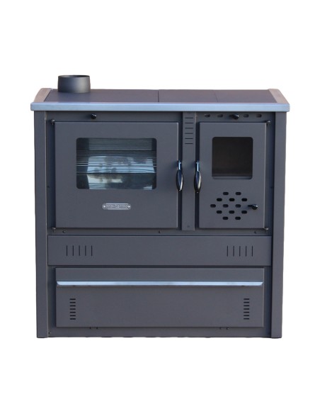 CELIMIKA ECO Cuisinière à bois A+ 10 kW poêle à bois avec four