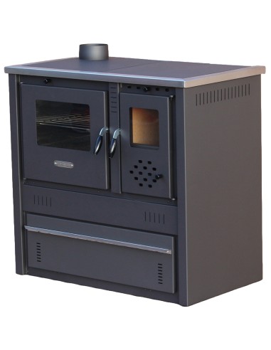 CELIMIKA ECO Cuisinière à bois A+ 10 kW poêle à bois avec four