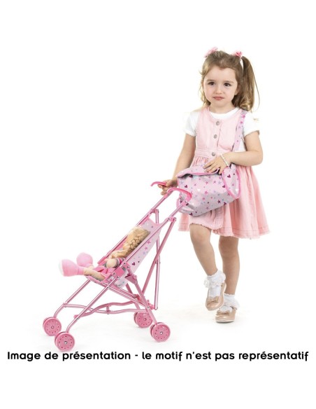 TRIXY Poussette de Poupée Pliable Chaise Haute Sac à Langer et Lit parapluie Enfant TRIXY Poussette de Poupée Pliable Chaise Haute Sac à Langer et Lit parapluie Enfant