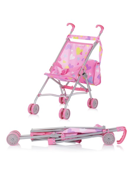 TRIXY Poussette de Poupée Pliable Chaise Haute Sac à Langer et Lit parapluie Enfant