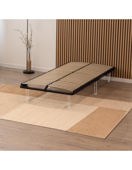 ORTHO Sommier à lattes en acier avec bande stabilisatrice