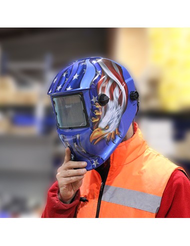 Masque de soudure professionnel photochromique échelon 9/13 DIN