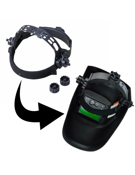 Masque de soudure professionnel photochromique échelon 9/13 DIN