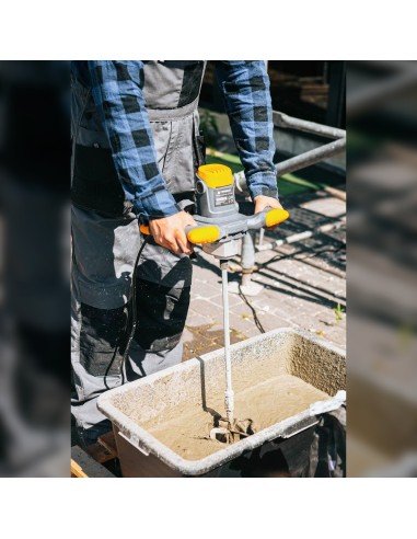 Malaxeur agitateur vendu avec 1 ou 2 mélangeurs, 2 clés, 2 balais de charbon