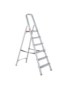 RISE Escabeau pliable en aluminium avec pieds antidérapants