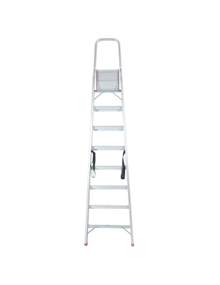 RISE Escabeau pliable en aluminium avec pieds antidérapants