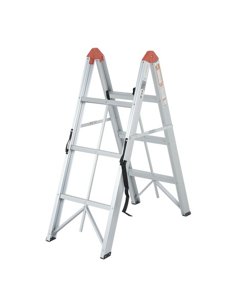 CLIMB Echelle double pliable et compacte en aluminium