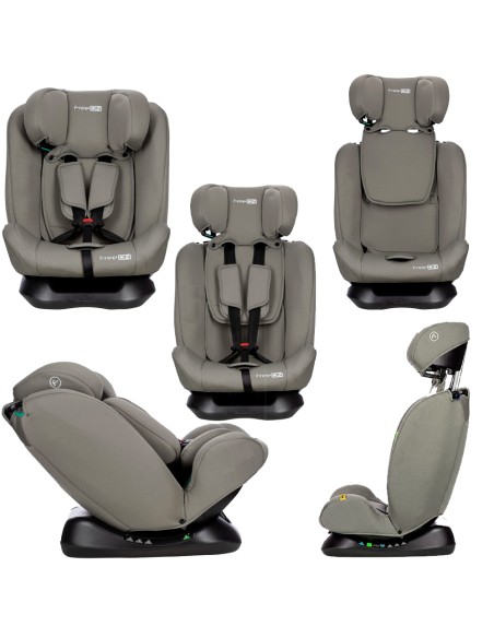 POLLO Siège auto enfant évolutif 40-150 cm i-Size naissance jusqu'à 12 ans