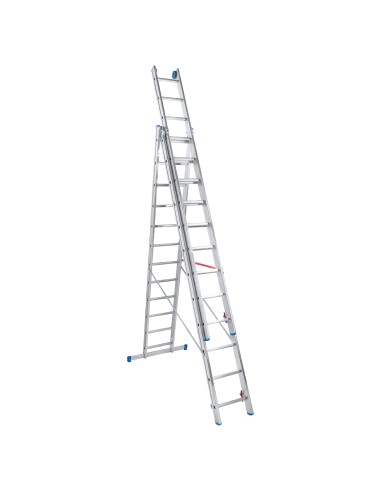 PETRA Echelle professionnelle transformable en aluminium 3 plans