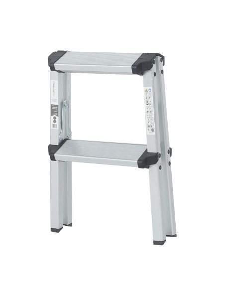 STEP Marchepied double pliable en aluminium