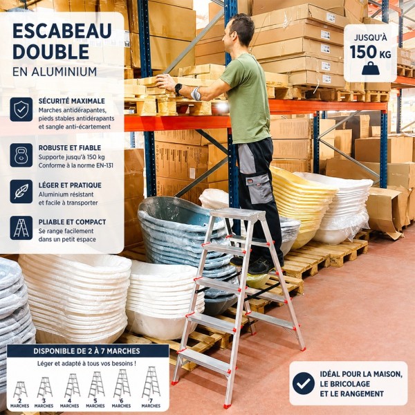 MTRA Marche pied en aluminium avantages
