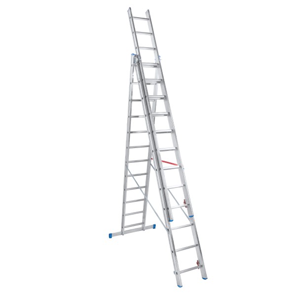 PETRA Echelle professionnelle transformable en aluminium 3 plans