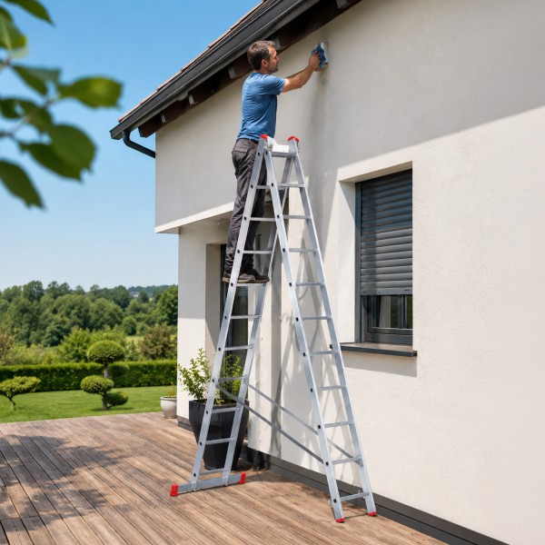 XTRA Echelle en aluminium 2 plans