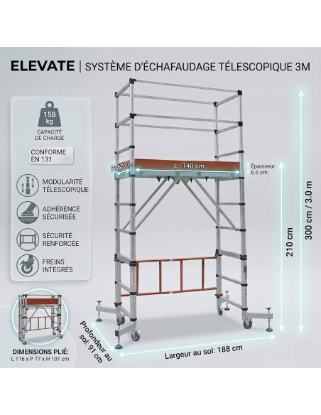 ELEVATE Echafaudage