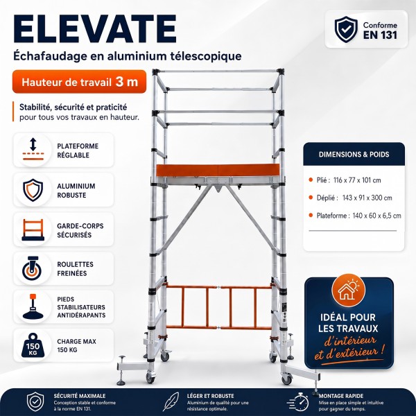 ELEVATE Echafaudage