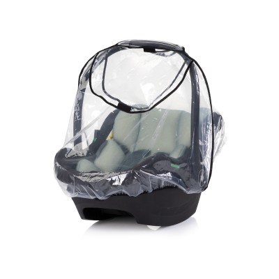 Housse de pluie universelle en plastique transparent