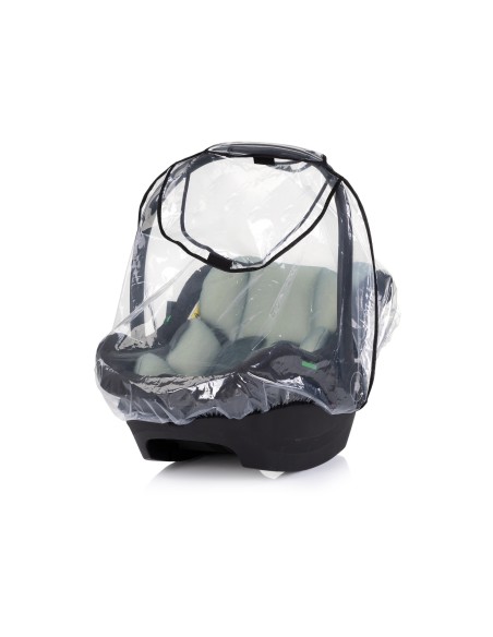 Housse de pluie universelle en plastique transparent