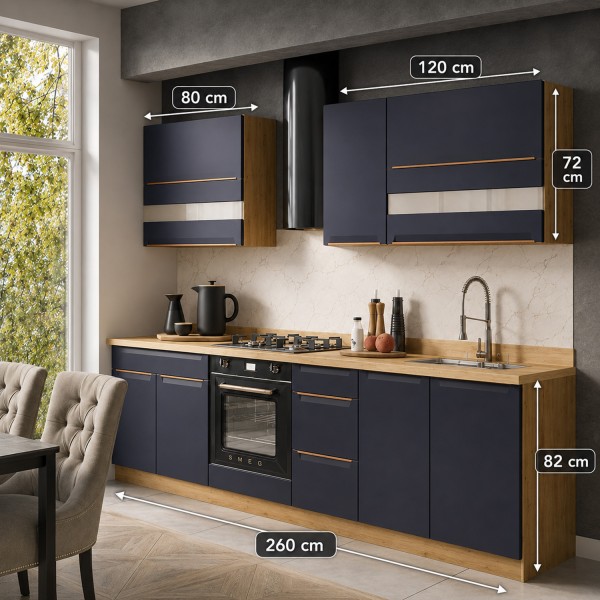 GLAM Ensemble meubles de cuisine