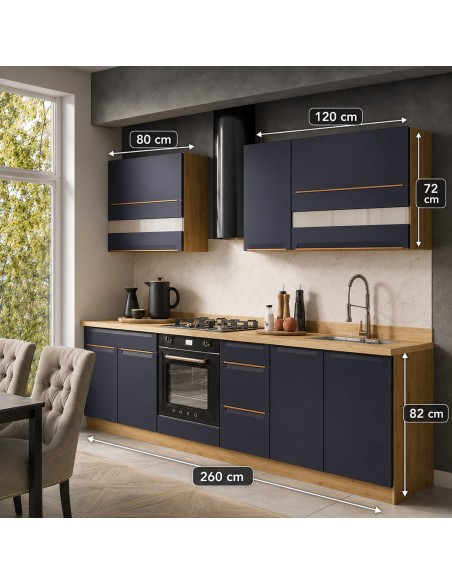 GLAM Ensemble meubles de cuisine