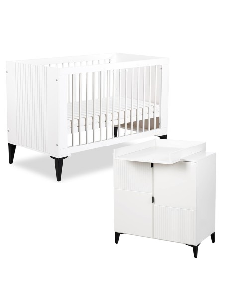 MIA Ensemble bébé Lit évolutif 120x60