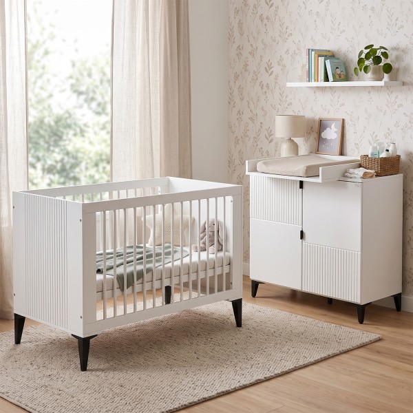 MIA Ensemble bébé Lit évolutif 120x60