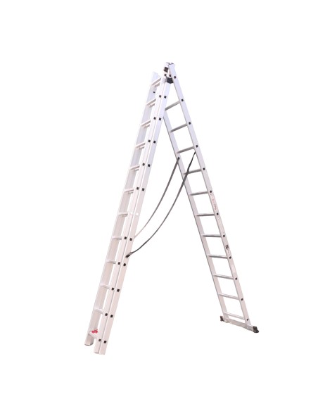 UP Échelle en aluminium transformable coulissante 3 plans