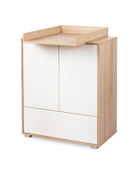 IDA Ensemble bébé commode + plan et lit