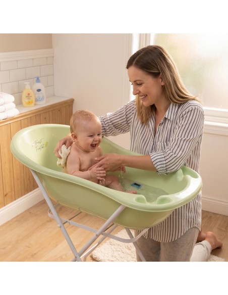 Baignoire bébé avec thermomètre