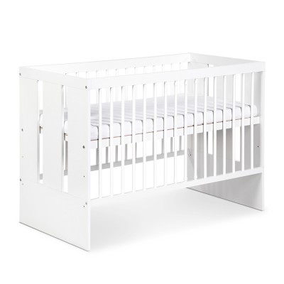 PAOLA Lit bébé évolutif avec barreaux