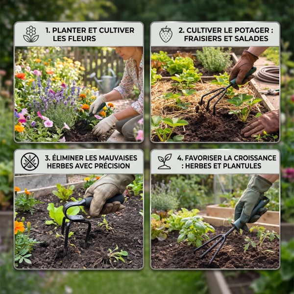 LITTLE Outils de jardinage à main