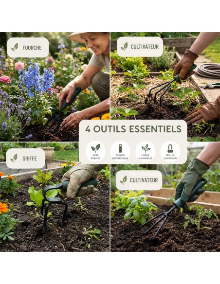 LITTLE Outils de jardinage à main