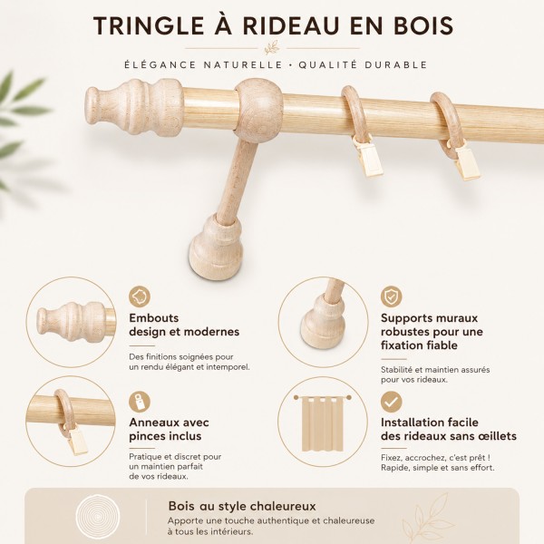 CRIS TRINGLES EN BOIS