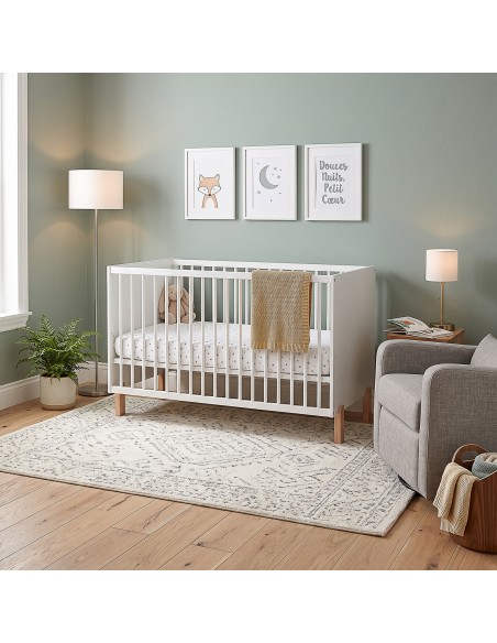 MATTI Lit bébé évolutif à barreaux