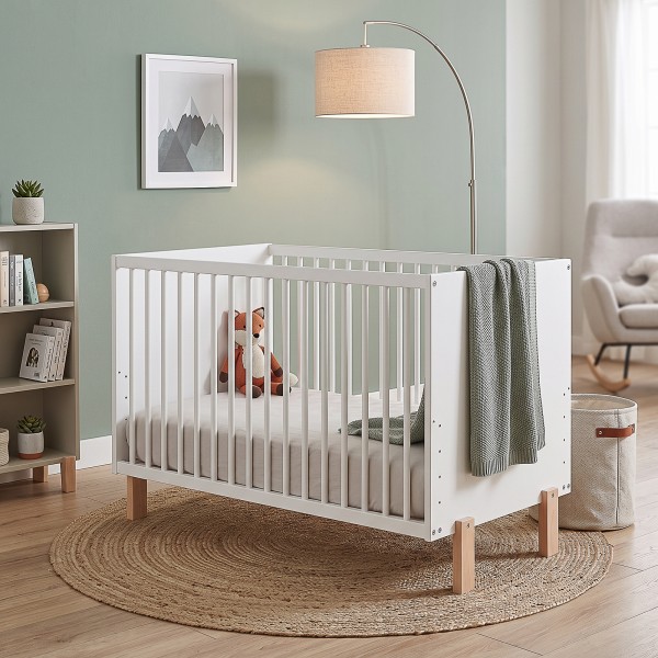 MATTI Lit bébé évolutif à barreaux