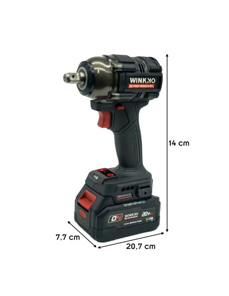 Clé à choc sans fil 1/2" Li-Ion 20V