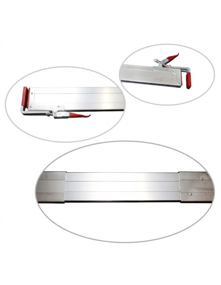 Barre d’arrimage télescopique aluminium utilitaire & remorque